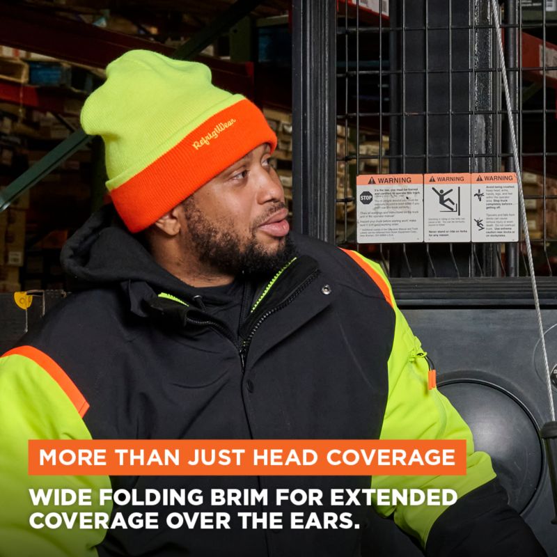Men's HiVis Reversible Knit Cap