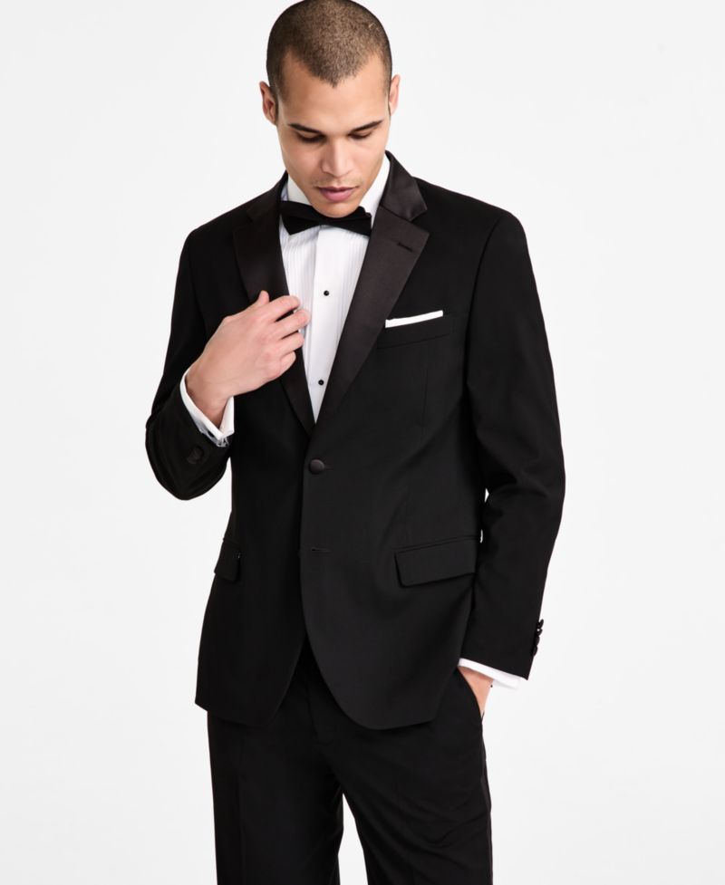 Men's Modern-Fit Stretch Nested Tuxedo
