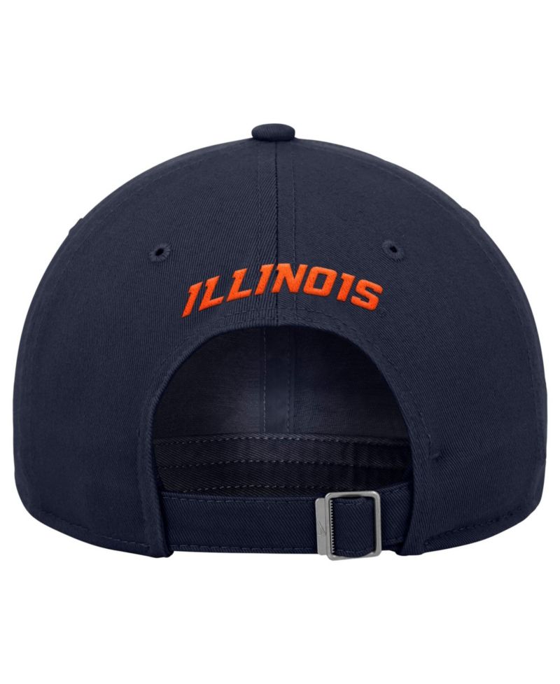 Men's Navy Illinois Fighting Illini 2026 On-Field Club Adjustable Hat