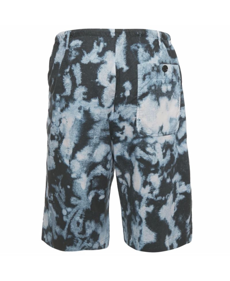 Men's Abstract Print Cotton Shorts