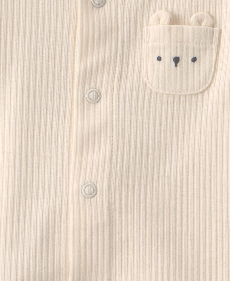 Baby Boys' Bear Layering Bodysuit, Cardigan and Pants, 3-Piece Set