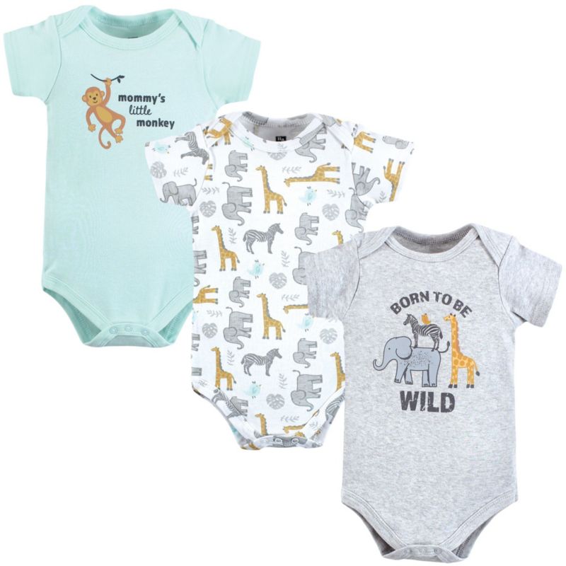 Baby Boys Hudson Cotton 3-Piece Bodysuit Bundle