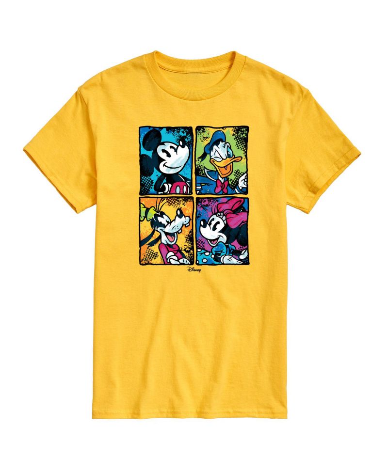 Men's Disney Characters Grid Short Sleeve Tee