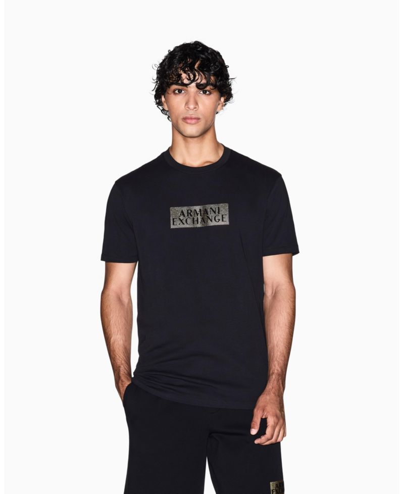 Men's Gold Logo Graphic T-Shirt