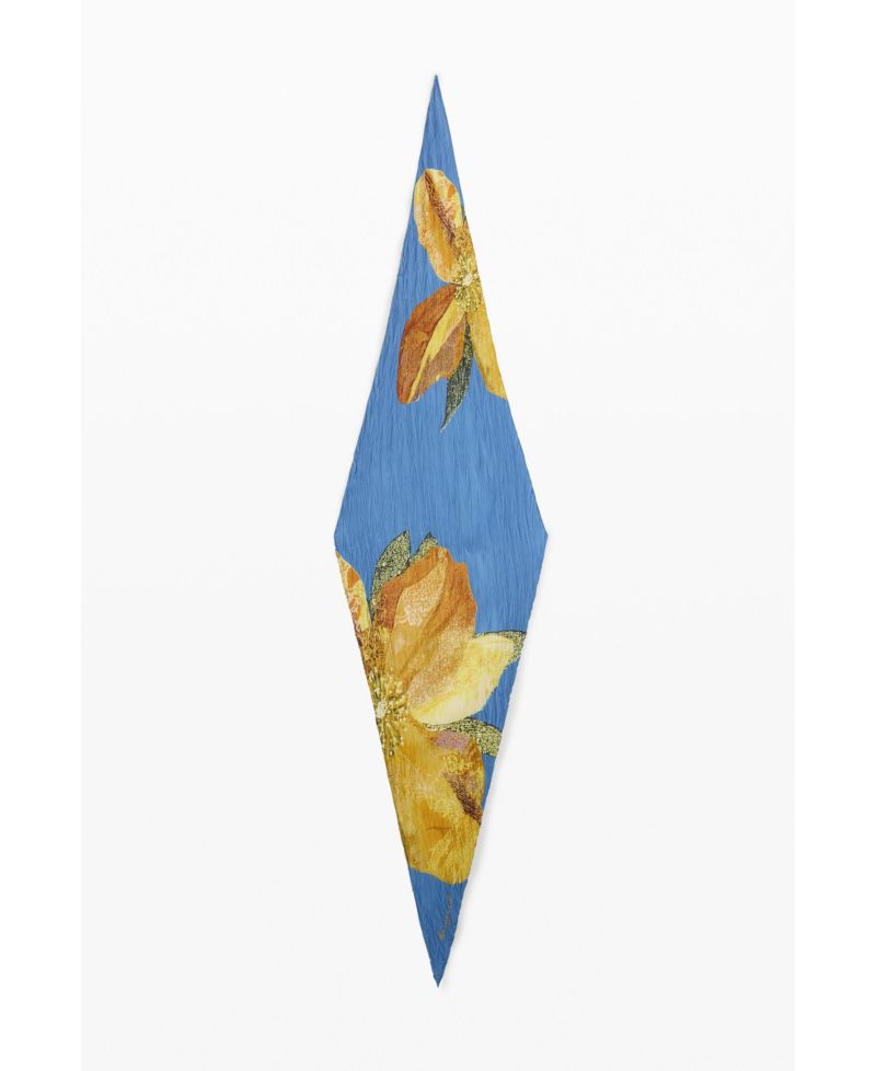 Women's Printed Flower Scarf