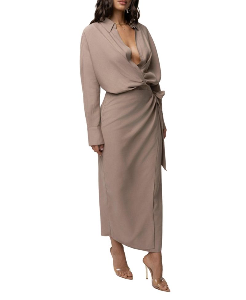 Women's Skyline Wrap Midi Dress