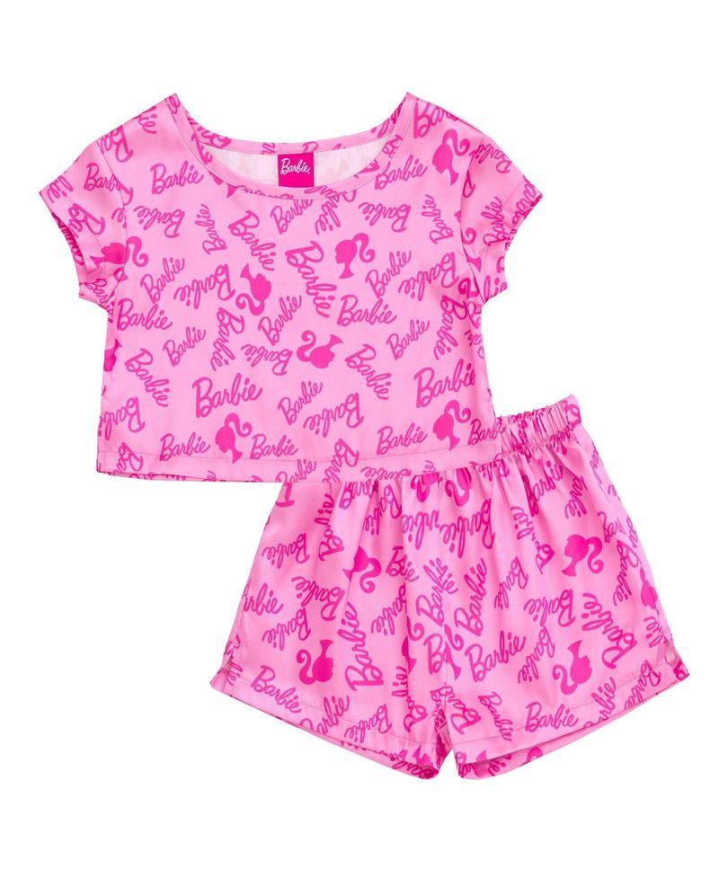 Girls (4-16) 2-Piece Pajama Shorts Set