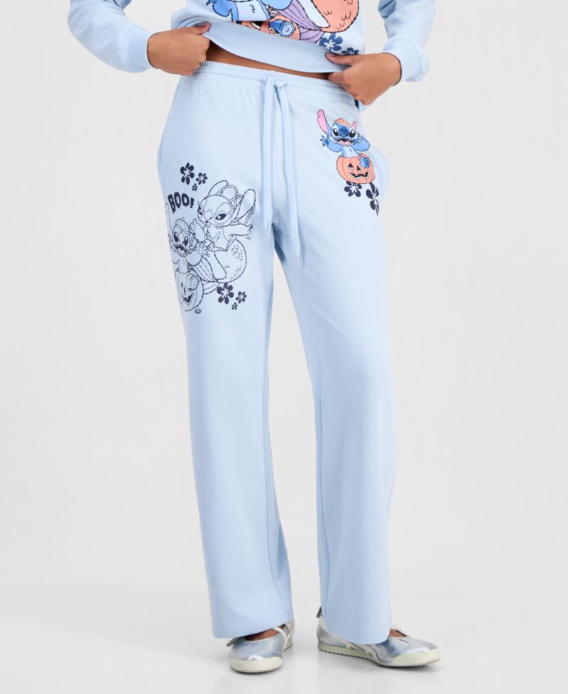 Juniors' Stitch Halloween Fleece Sweatpants