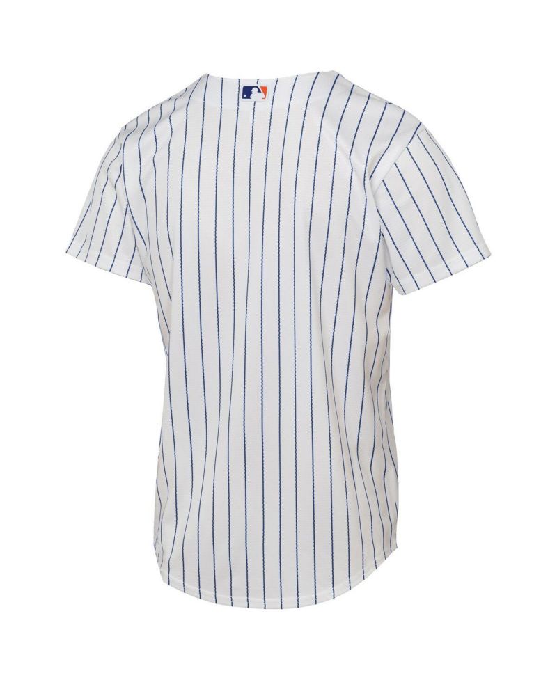 Big Boys and Girls White New York Mets Home Replica Jersey
