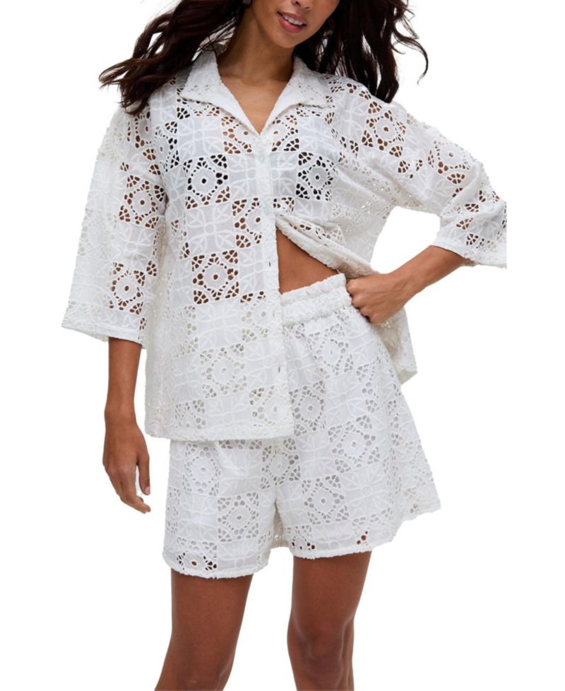 Women's Shelli All Over Broderie Anglaise Shirt