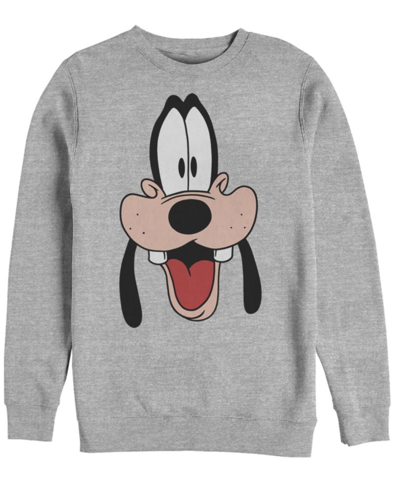 Men's Goofy Dad Big Face Long Sleeve T-Shirt