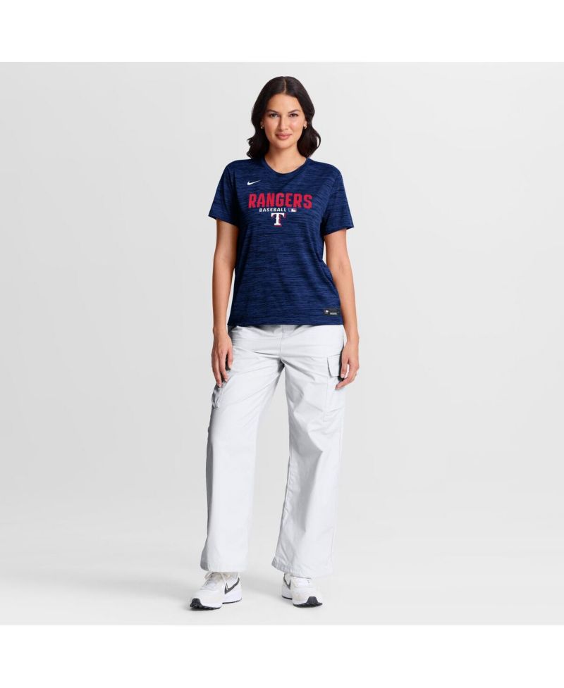 Women's Royal Texas Rangers Authentic Collection Velocity Dri-FIT T-Shirt