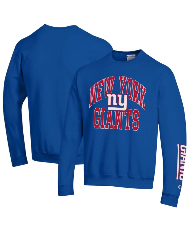 Men's New York Giants Fleece Crewneck Graphic Sweatshirt