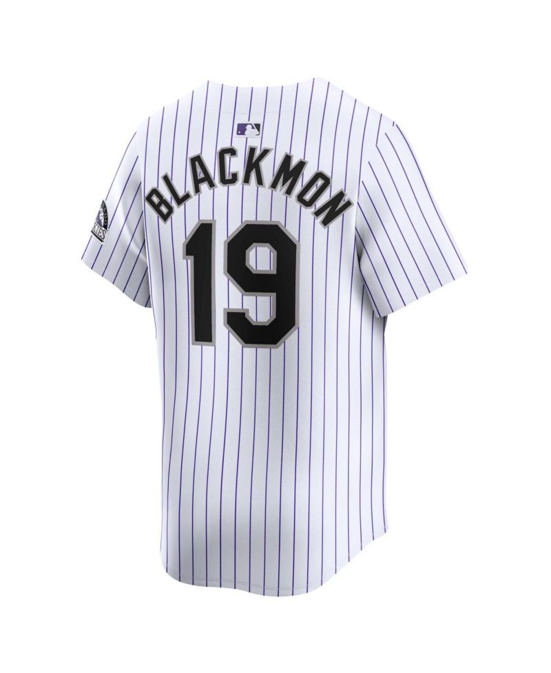 Big Boys and Girls Charlie Blackmon White Colorado Rockies Home Limited Player Jersey