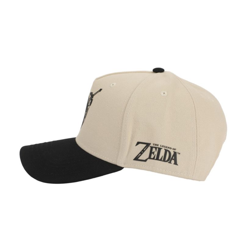 Men's Legend Of Zelda Hylian Shield Embroidery Poly Wool B104 Baseball Cap Snapback
