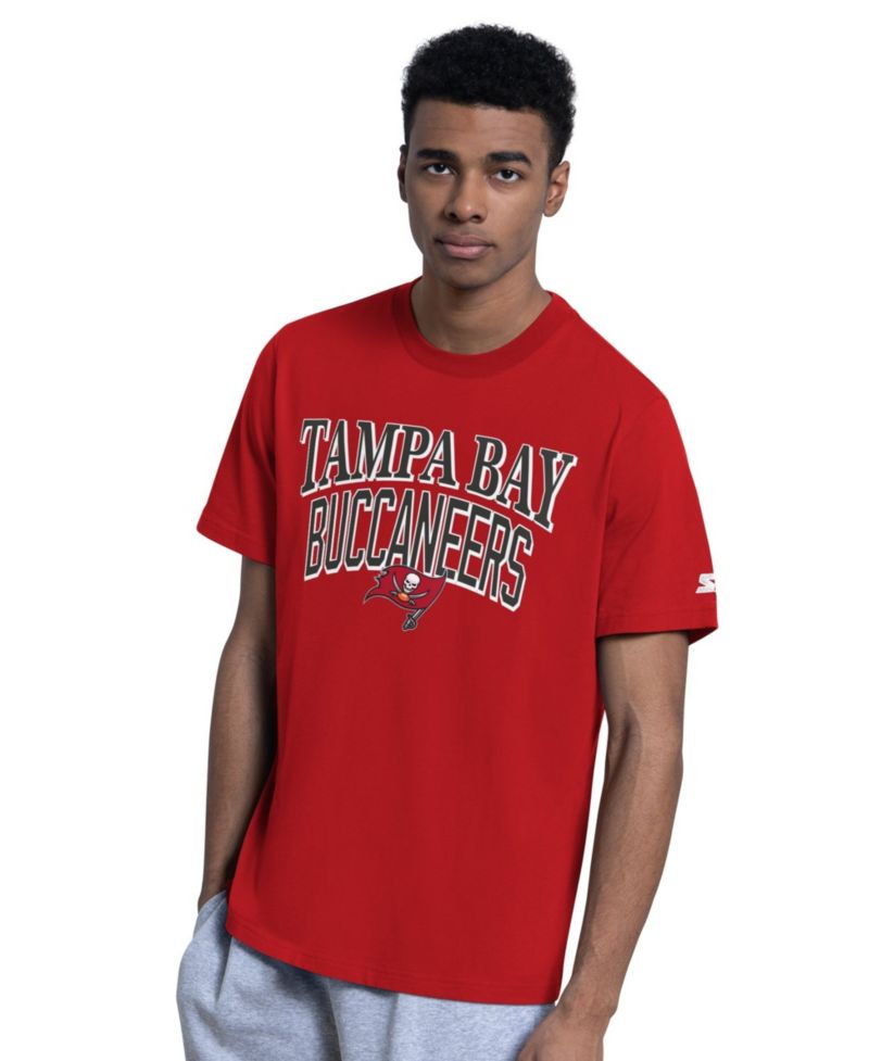 Men's Red/Heather Gray Tampa Bay Buccaneers Two-Pack Logo T-Shirt Set