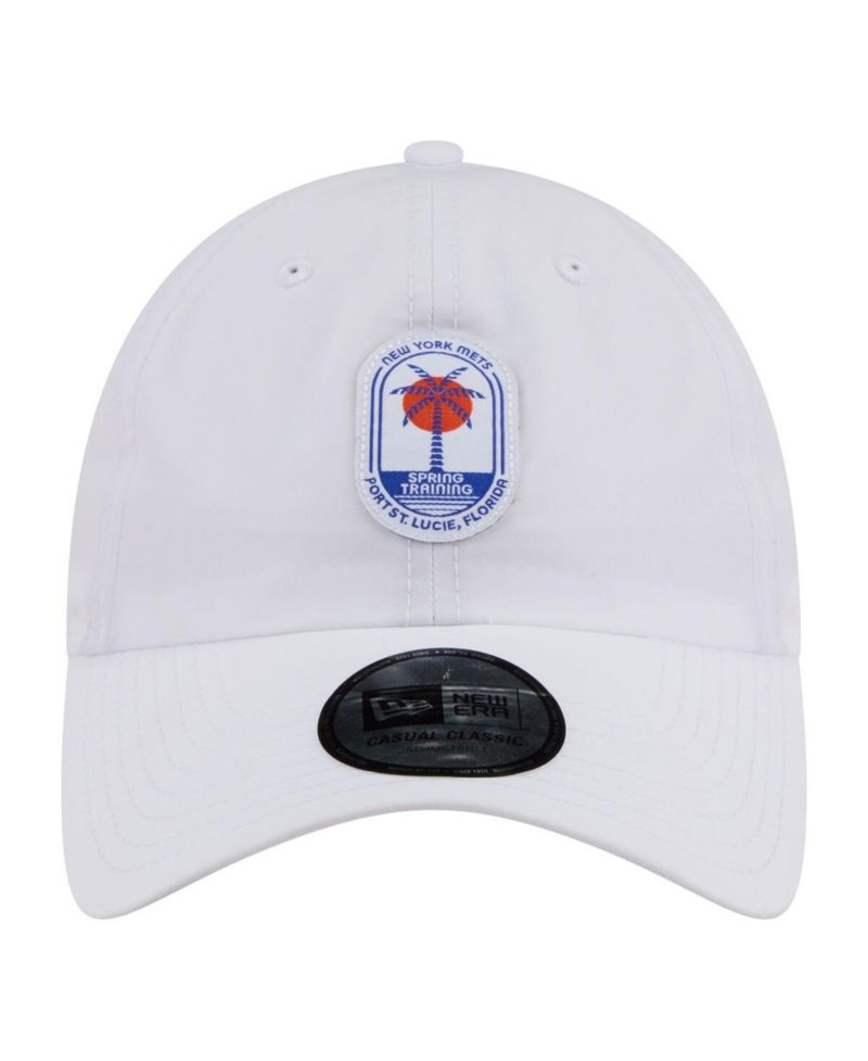 Men's White New York Mets 2026 Spring Training Fan Pack Icon Casual Classic Adjustable Hat