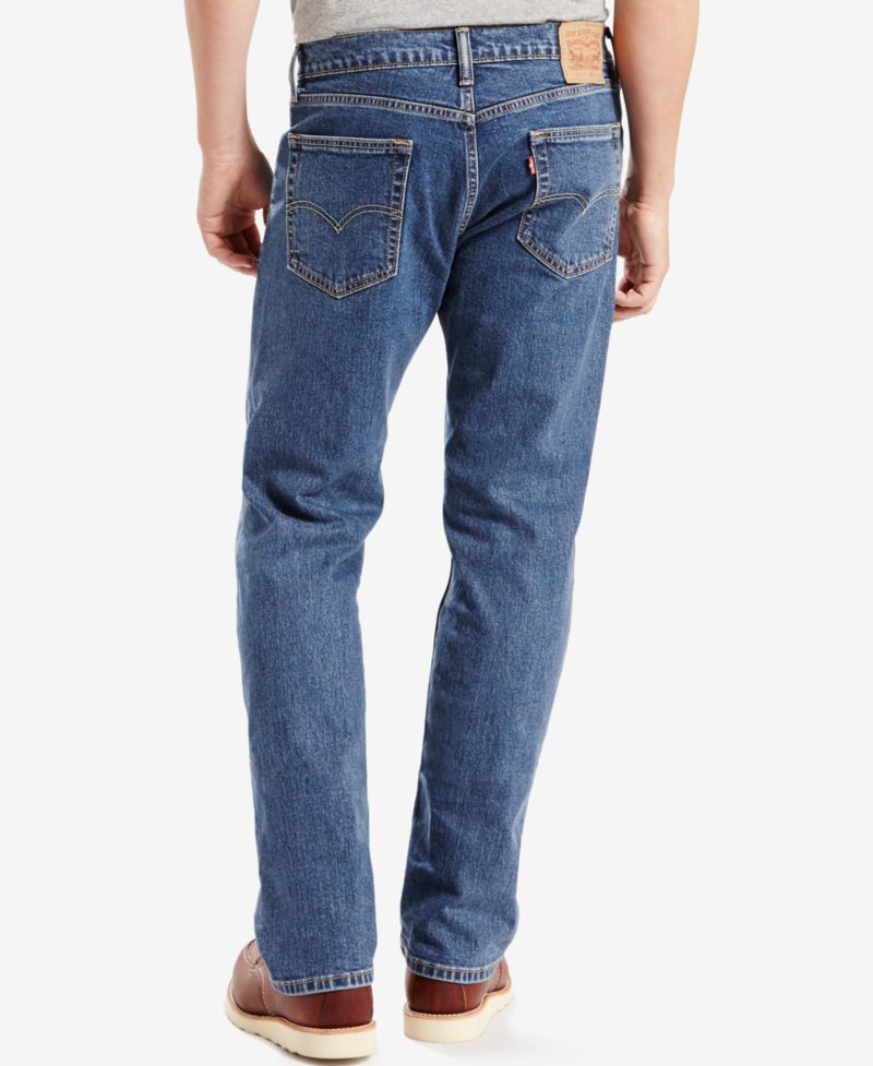 Мужские стрейчевые джинсы Levi's 505™ обычного кроя