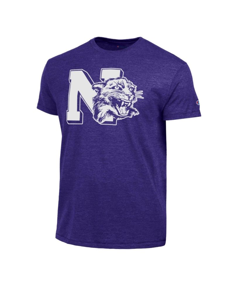 Men's Purple Northwestern Wildcats Triumph Tri-Blend T-Shirt