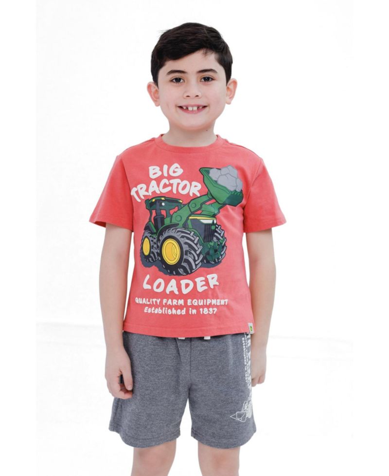 Little Boy's (5-8) 2-Piece T-Shirt and Shorts Set