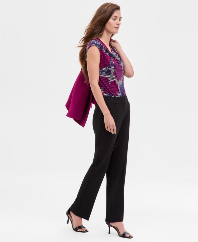 Straight Full-Length Pants