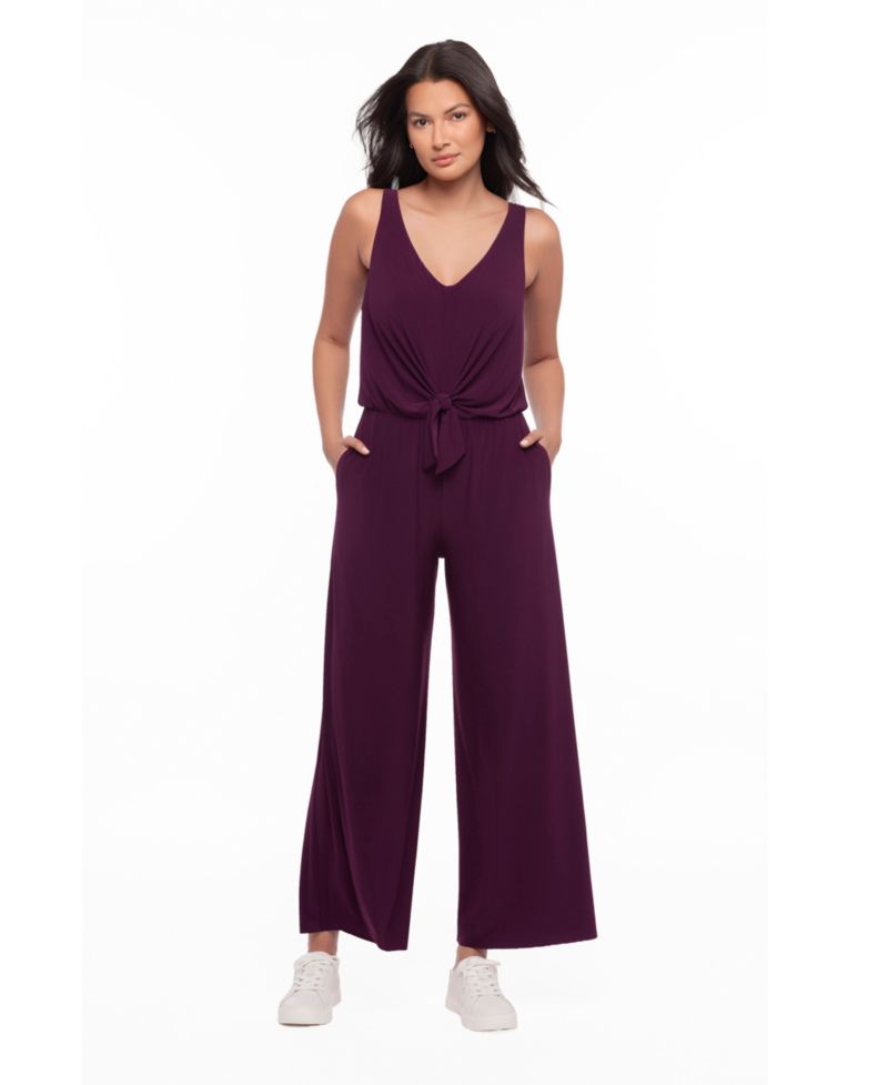 Women's V-Neck Shaping Jumpsuit