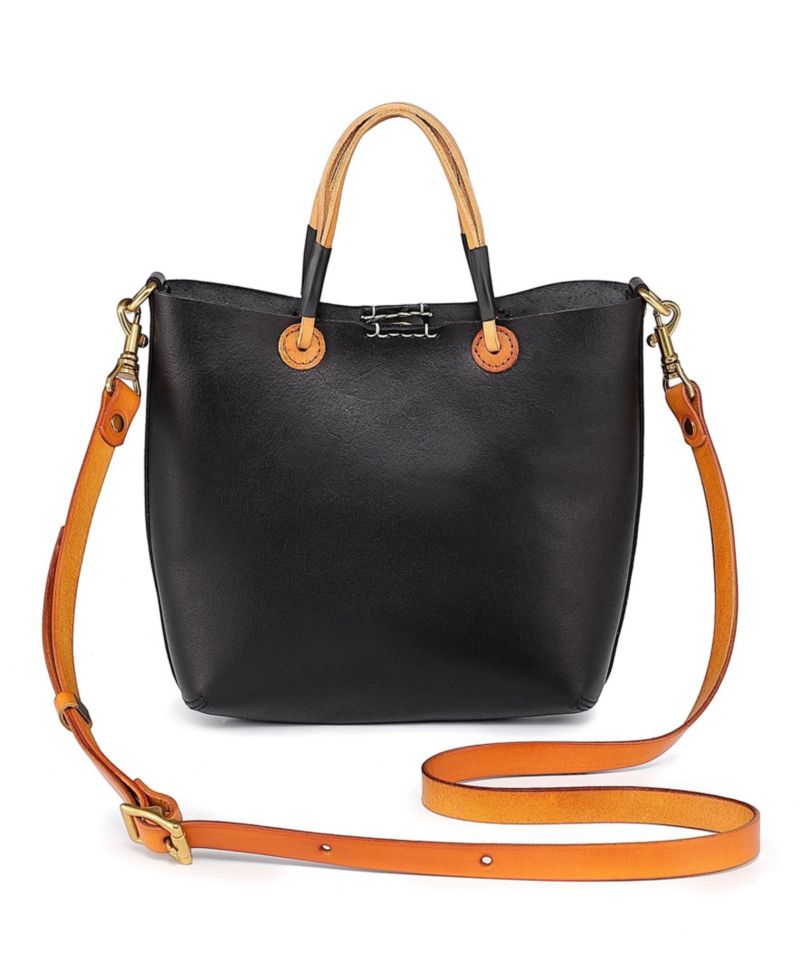 Women's Genuine Leather Outwest Mini Tote Bag