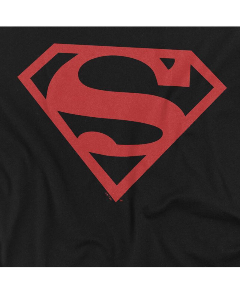 Men's Shield Graphic Crewneck Cotton Sweatshirt