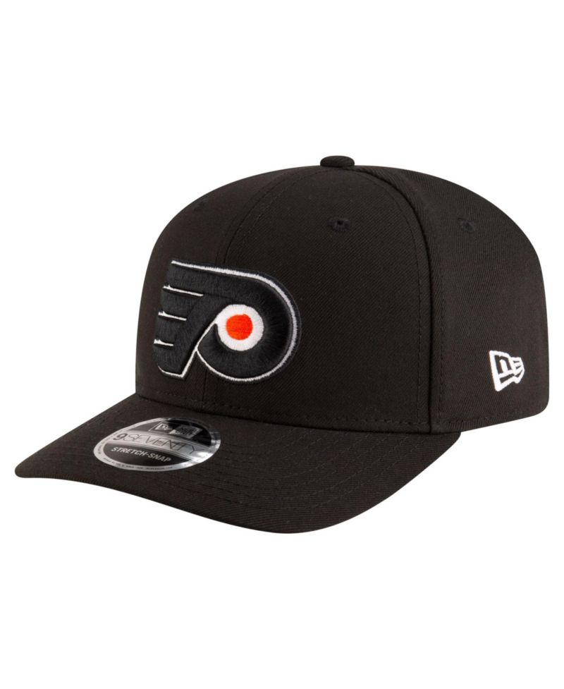 Men's Black Philadelphia Flyers 9SEVENTY COOLERA Adjustable Hat