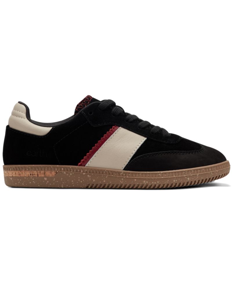 Women's Penny Stripe Lace-Up Sneakers