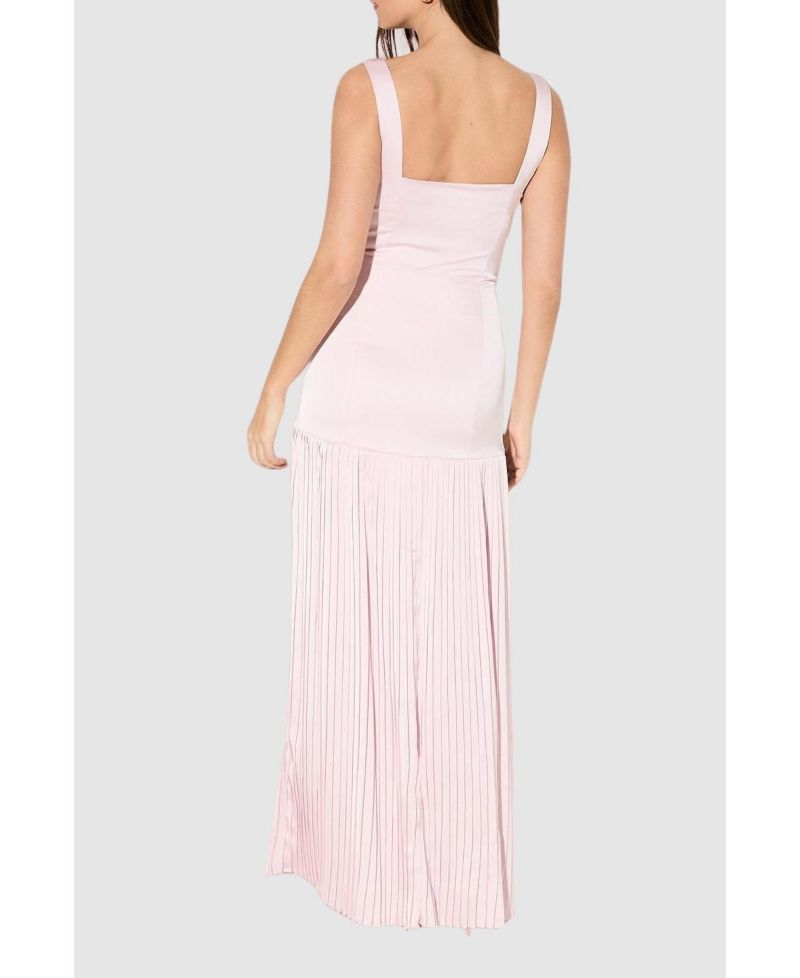 Women's Premium Pleated Skirt Bridesmaid Dress