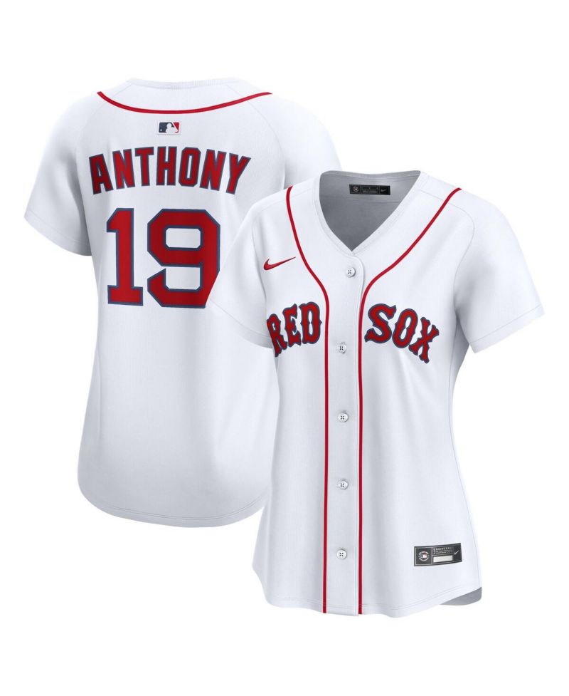 Women's Roman Anthony White Boston Red Sox Home Limited Player Jersey