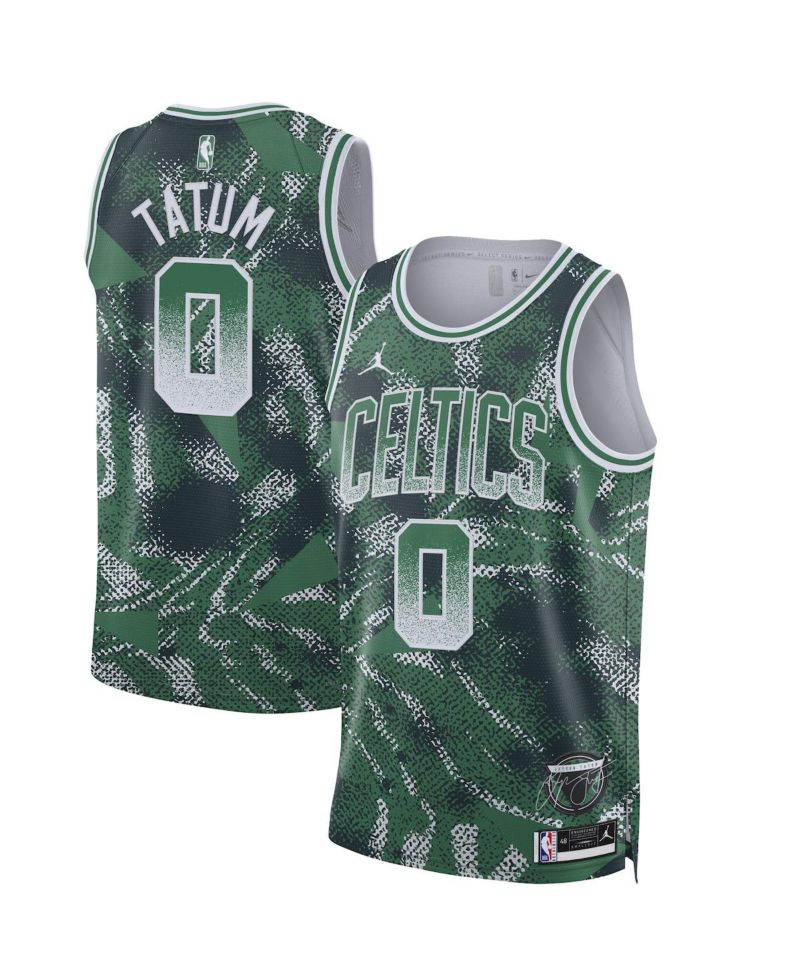 Men's and Women's Jayson Tatum Green Boston Celtics 2025 Select Series Swingman Player Jersey