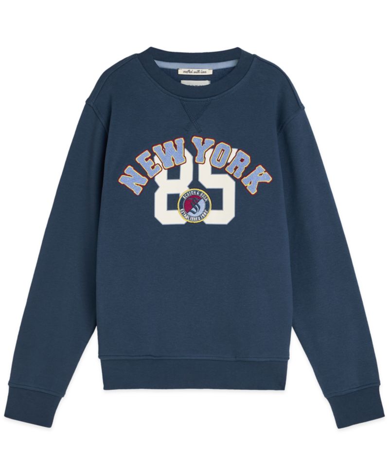 Boys' 8-16 Graphic Crewneck Sweatshirt