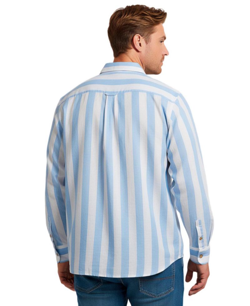 Men's Long Sleeve Linen Shirt