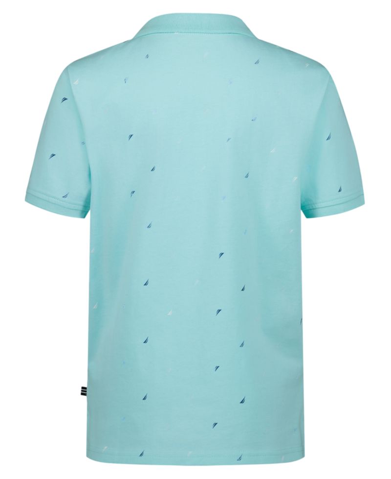 Boys' 8-20 J-Class Print Polo Shirt