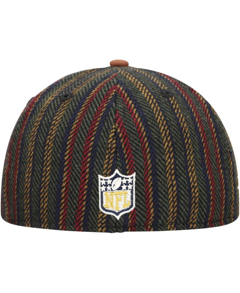 Men's Brown/Tan Dallas Cowboys Vintage Herringbone 59FIFTY Fitted Hat