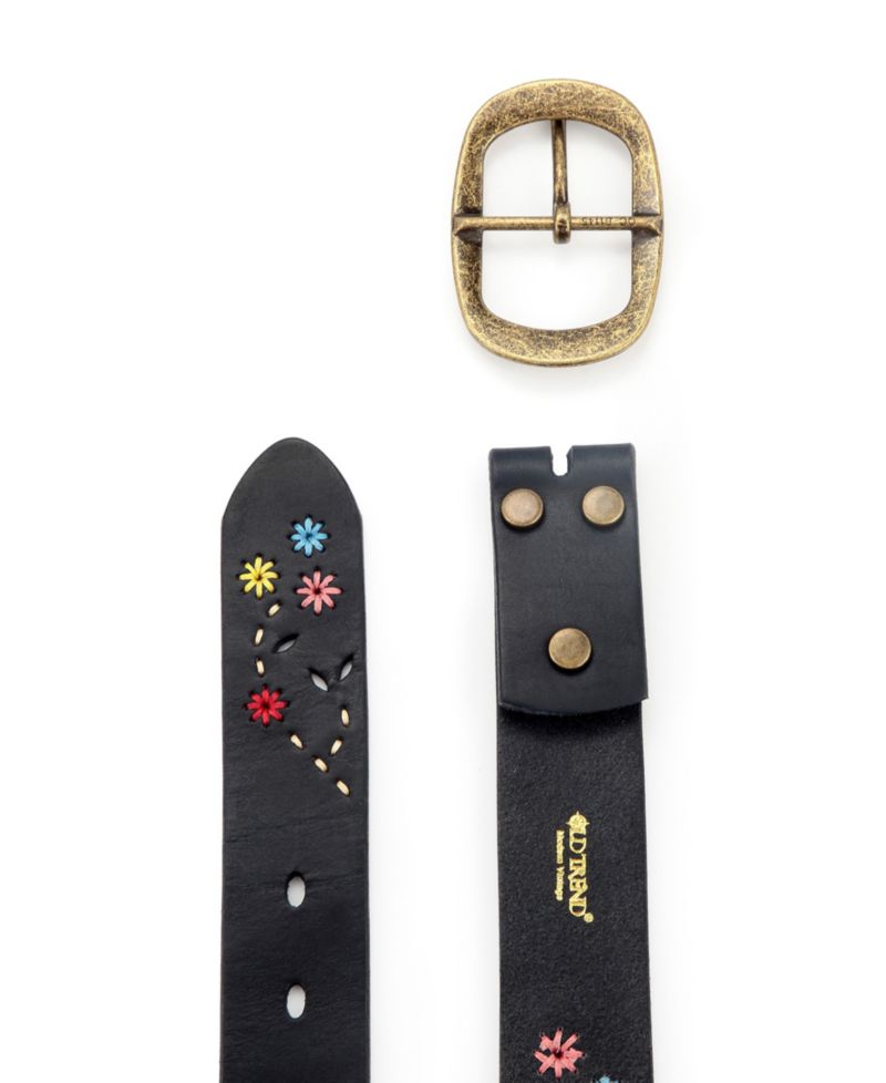 Women's Blossom Leather Belt