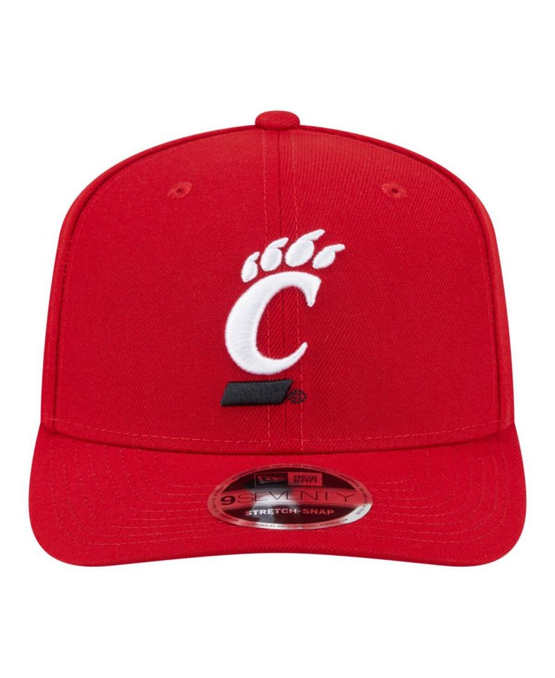 Men's Red Cincinnati Bearcats Team Collective 9SEVENTY Stretch-Snap Adjustable Hat