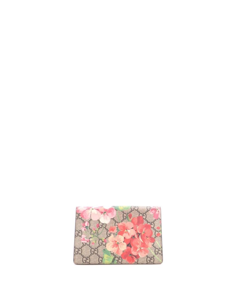 Super Mini Dionysus Bag Blooms Print GG Coated Canvas