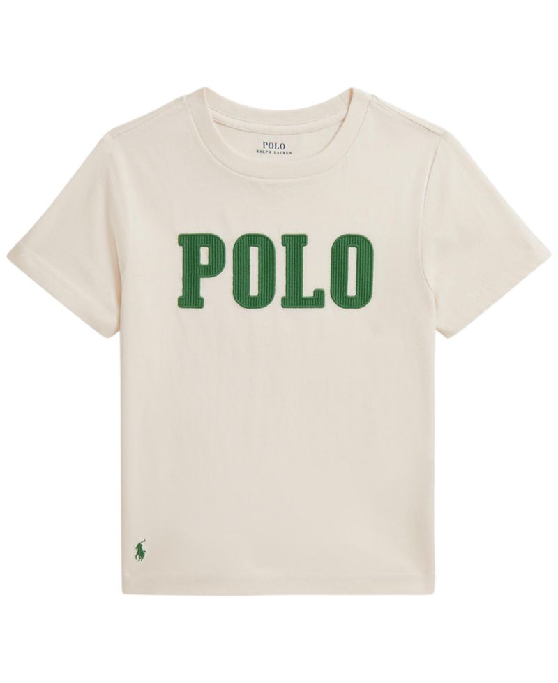 Boys' 2T-7 Logo Cotton Jersey T-Shirt