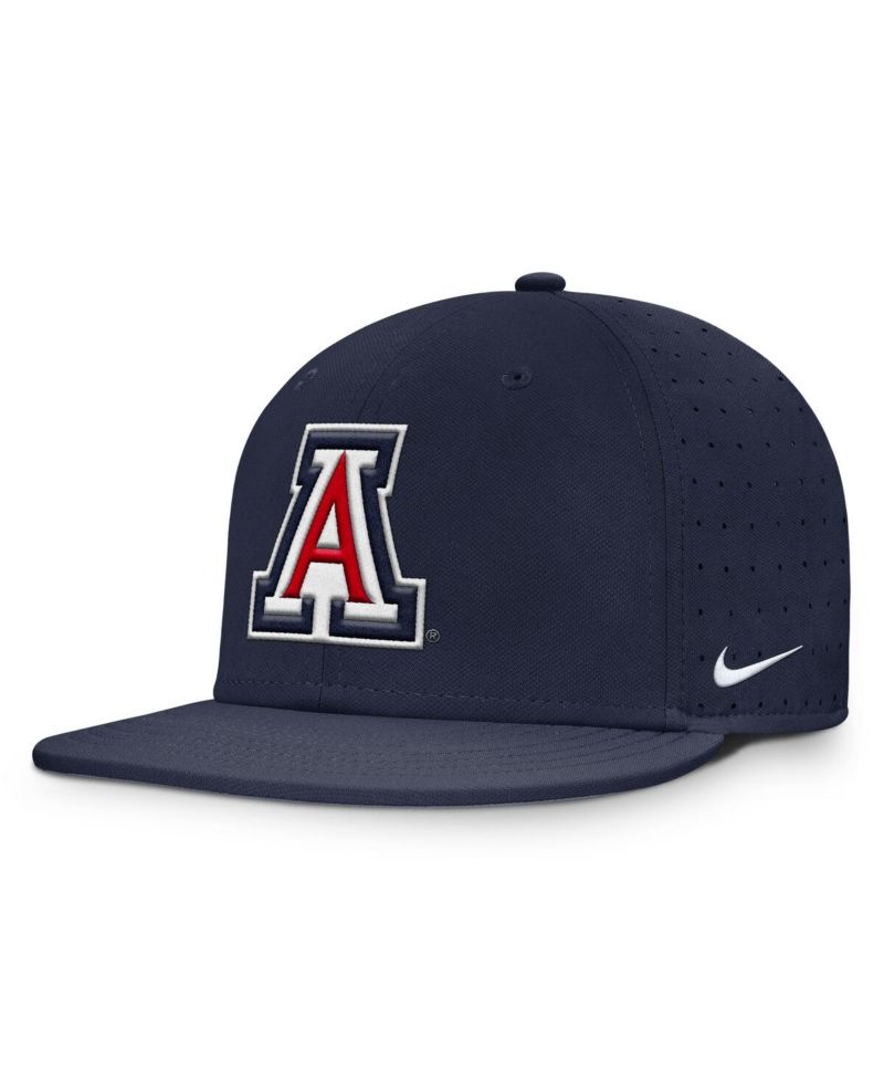 Men's Navy Arizona Wildcats On-Field Dugout True Performance Fitted Hat