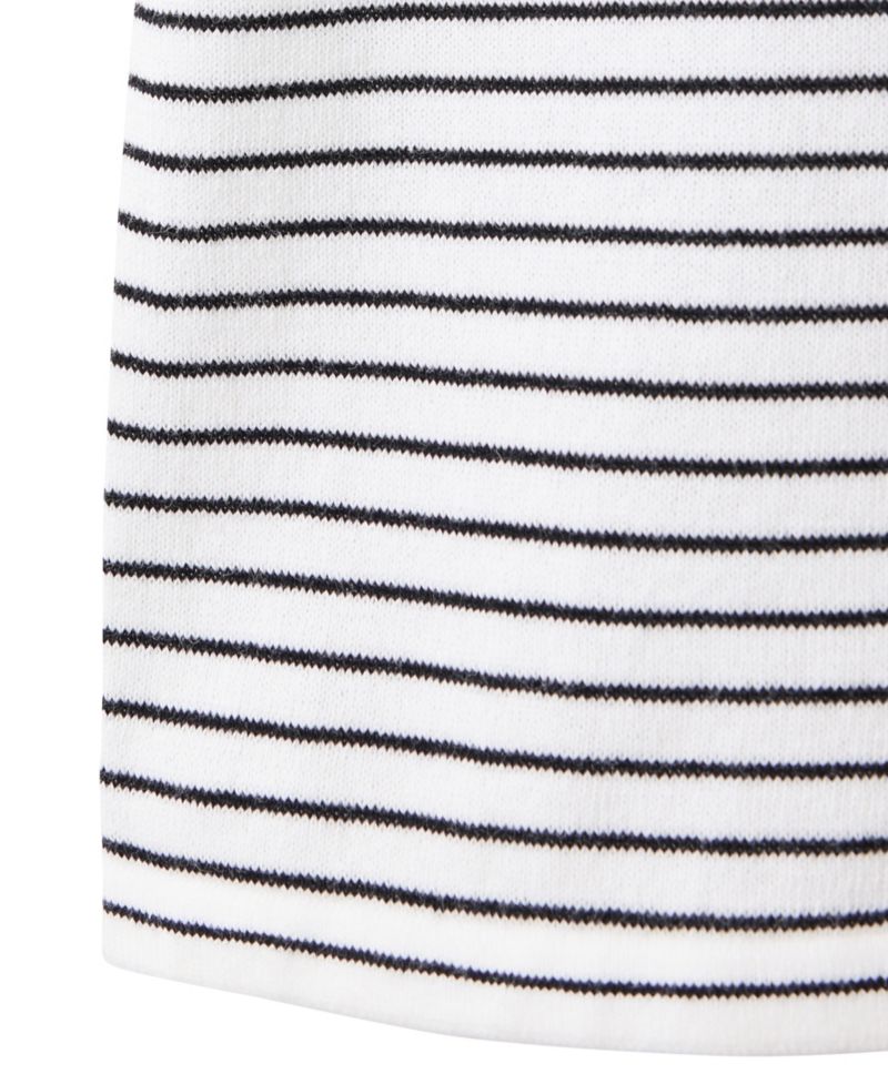 Women's Short-Sleeve Boat Neck Fine-Knit Sweater