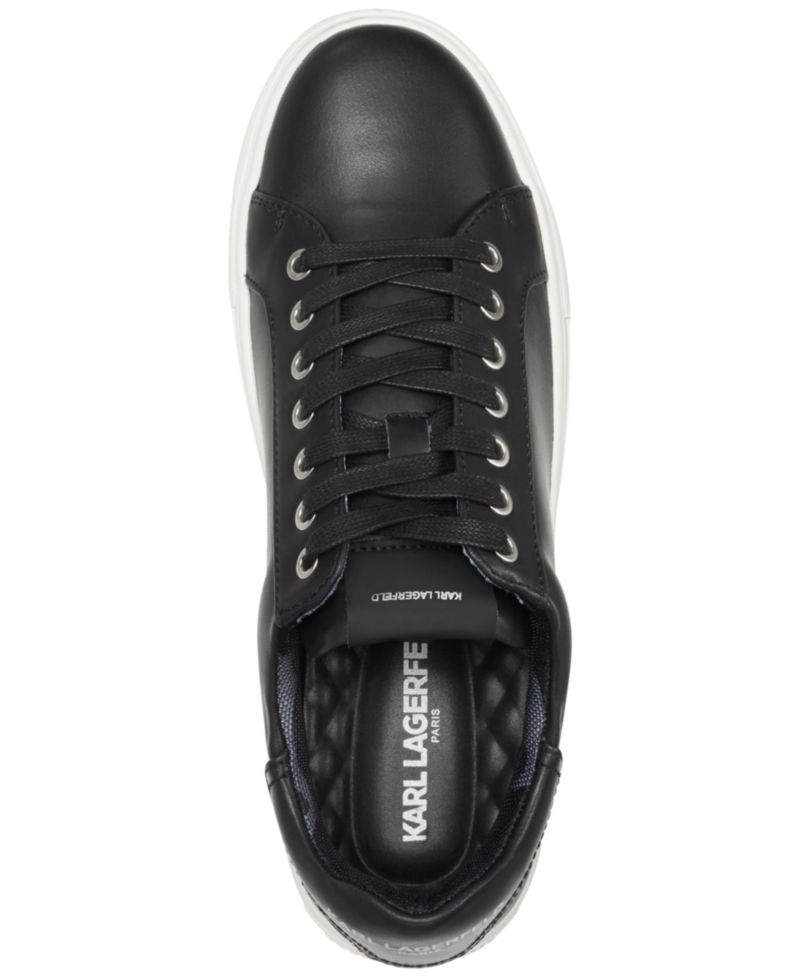 Karl Lagerfeld Men's Smooth Leather Sneakers