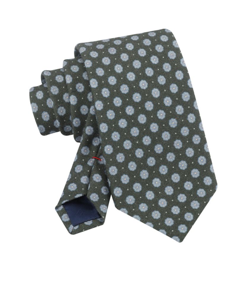 Men's Quinby Printed Medallion Classic Tie