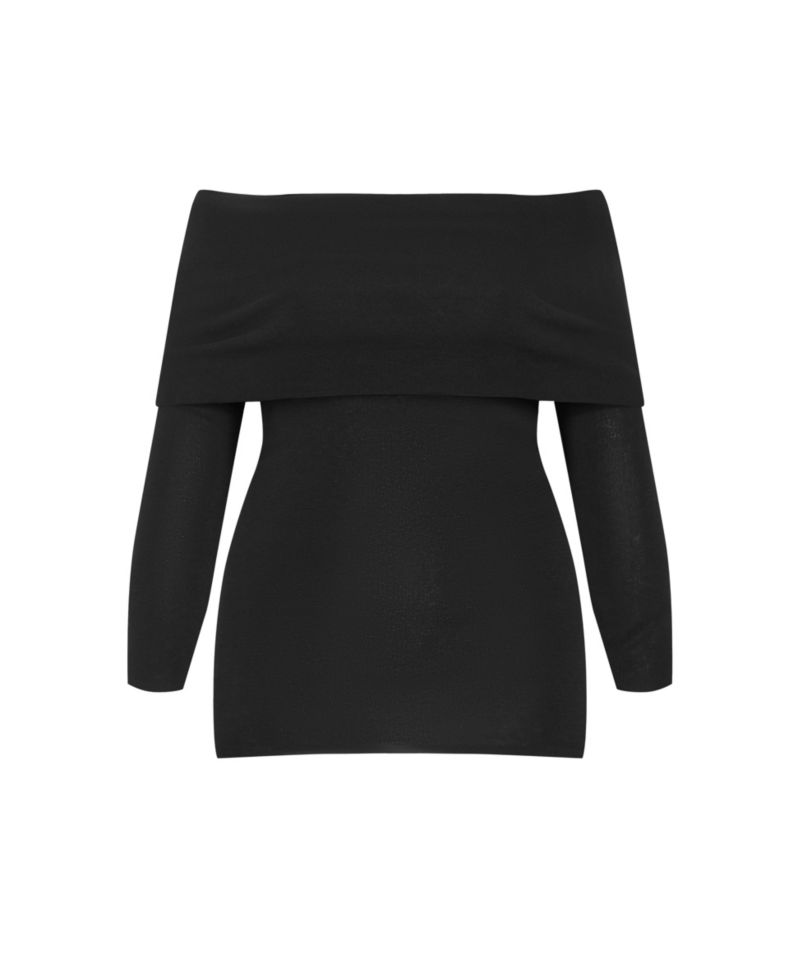 Plus Size Florence Off Shoulder Jumper