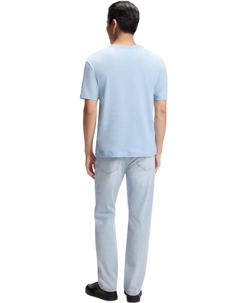 Men's H-Taut 235 Crew Neck Cotton-Linen Blend Regular-Fit T-Shirt