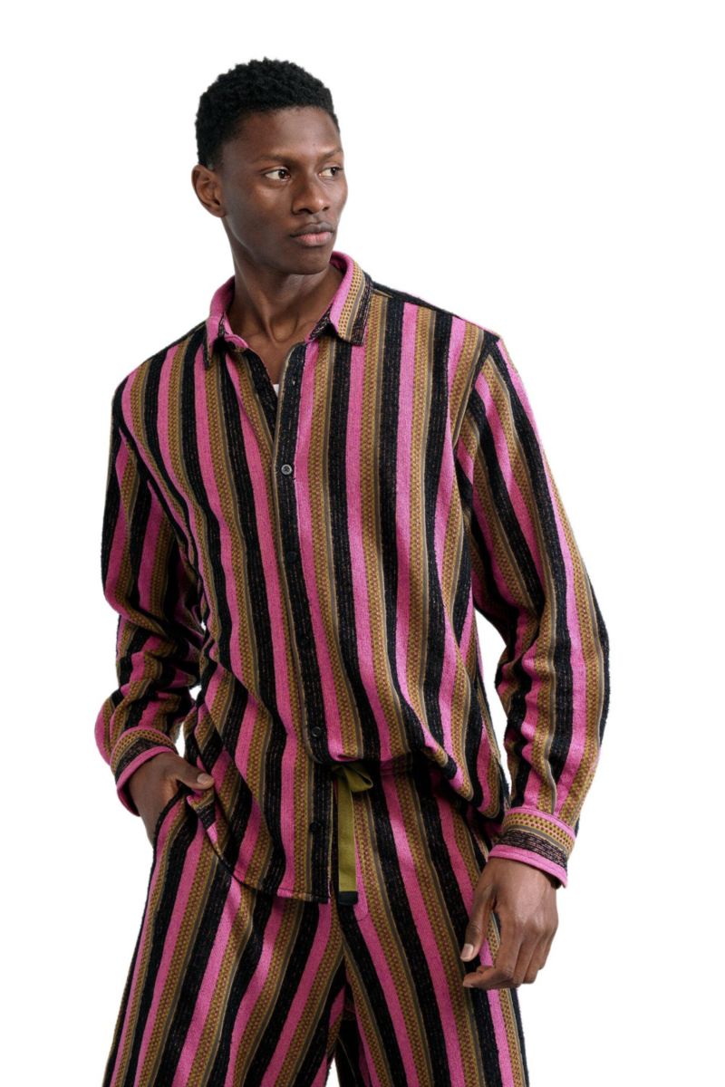 Men's Two-tone striped shirt