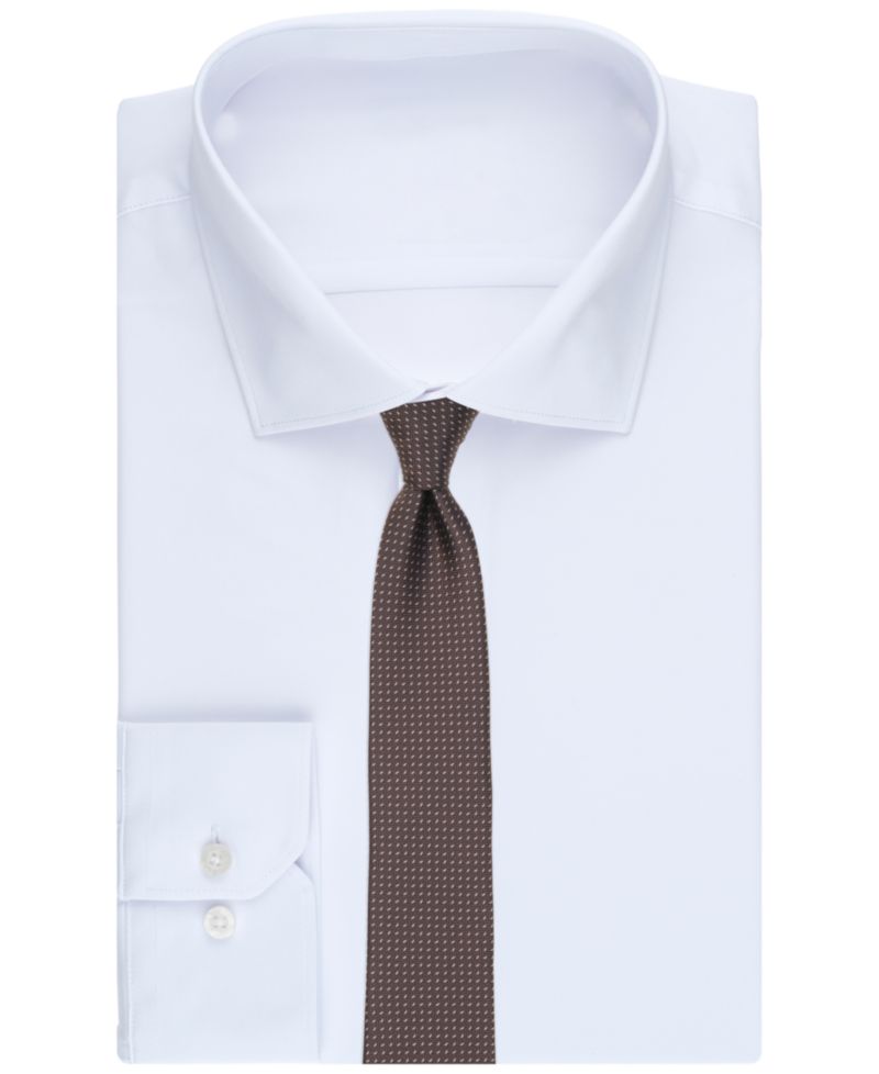 Men's Alaric Micro-Print Slim Tie