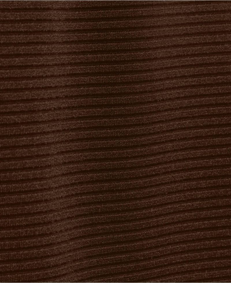 Plus Size Shine Ribbed Tankini Top and High Waisted Bottom Swimsuit Set